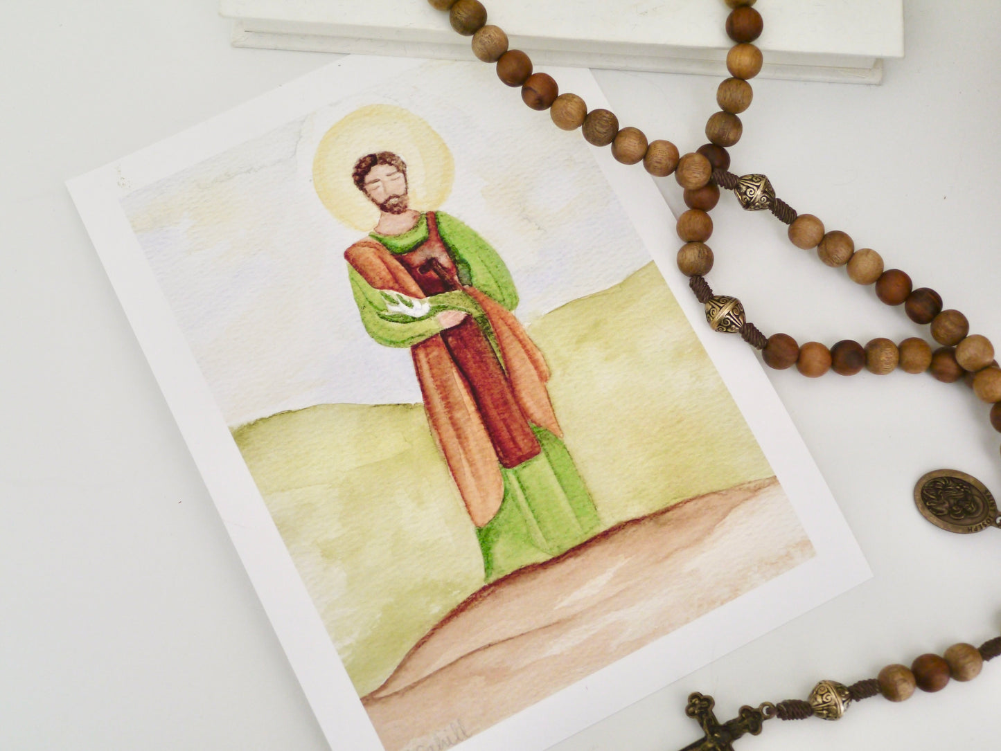 St. Joseph Watercolor Print