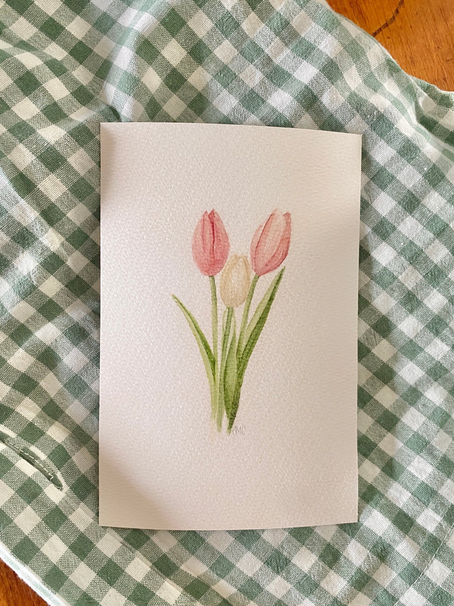 Springtime Tulips Print