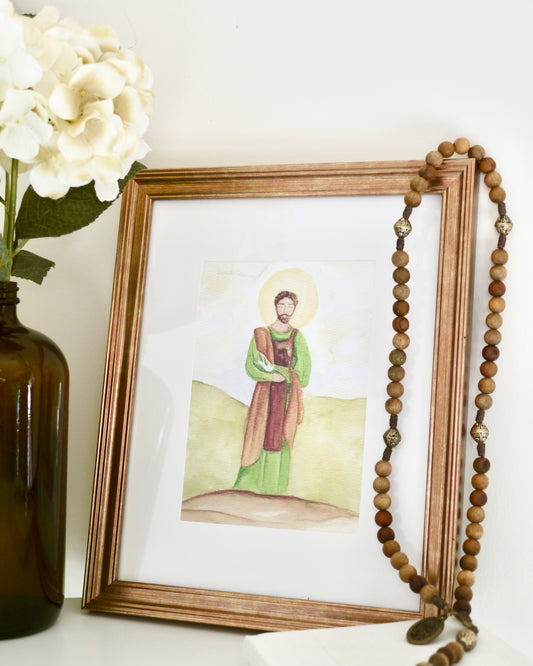 St. Joseph Watercolor Print