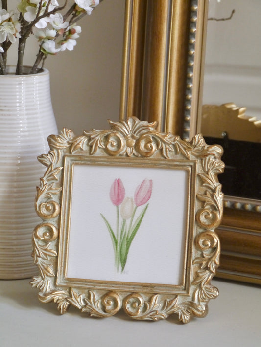 Springtime Tulips Print