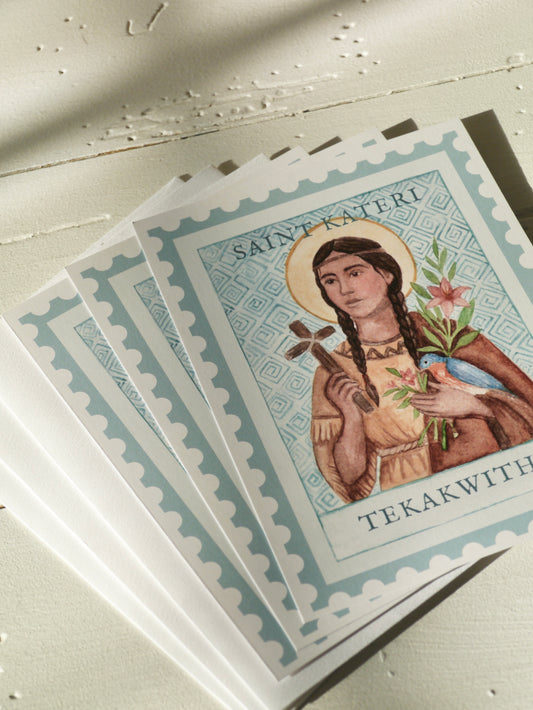 Saint Kateri Tekakwitha Postcard Pack