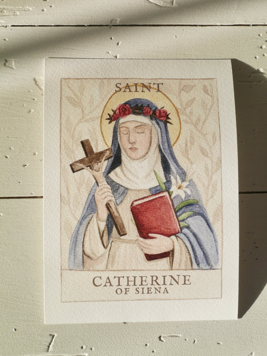 Saint Catherine of Siena Print