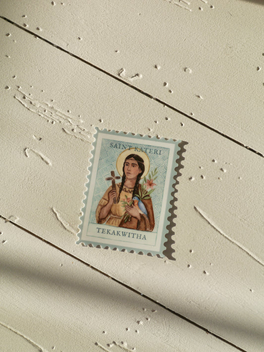 Saint Kateri Tekakwitha Sticker