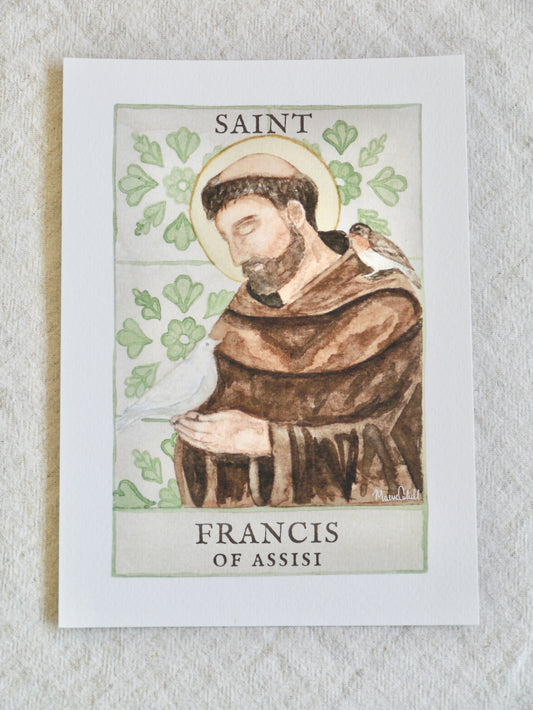 Saint Francis of Assisi Print
