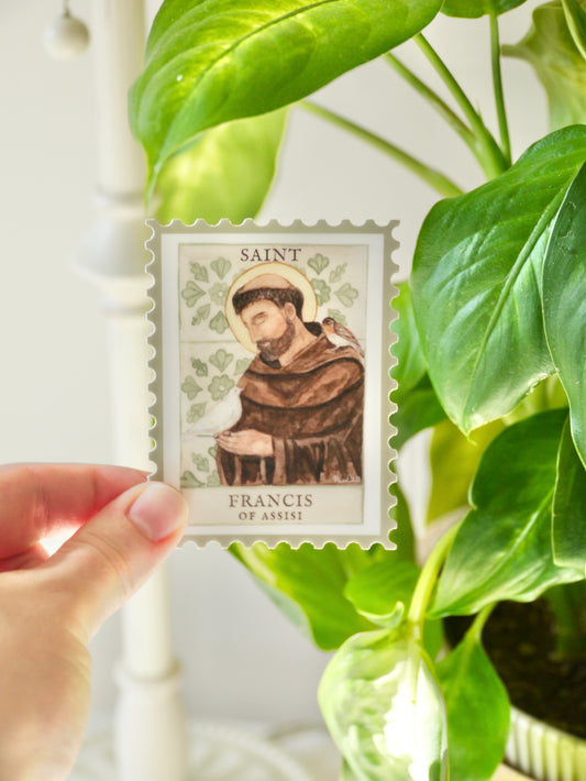 Saint Francis of Assisi Sticker